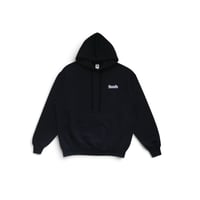 M～XL Sounds Store Logo Embroidered Parka Black × White