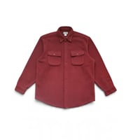 L L.L.Bean Fleece Shirts Bordeaux
