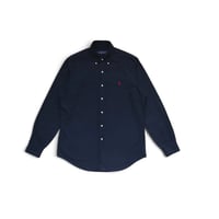 M Polo Ralph Linen Shirts Navy
