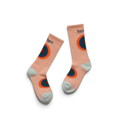 Onesize Bedlam Circle Socks Cream