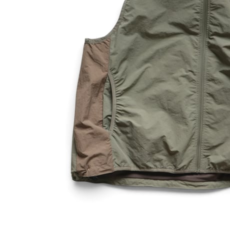 S〜L Beimar Packable Nylon Vest Moss Green