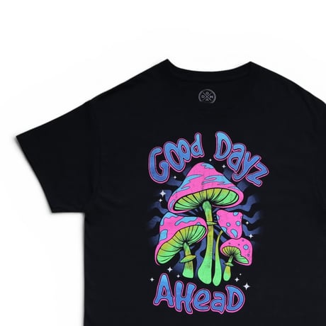 L DOM Good Days Ahead T Shirts Black