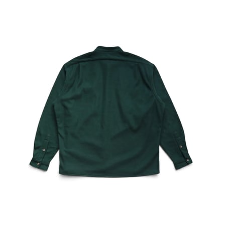 L Polo Ralph Lauren Fleece Shirts Made In USA Green
