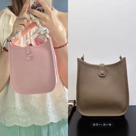 予約本革ショルダーミニバック