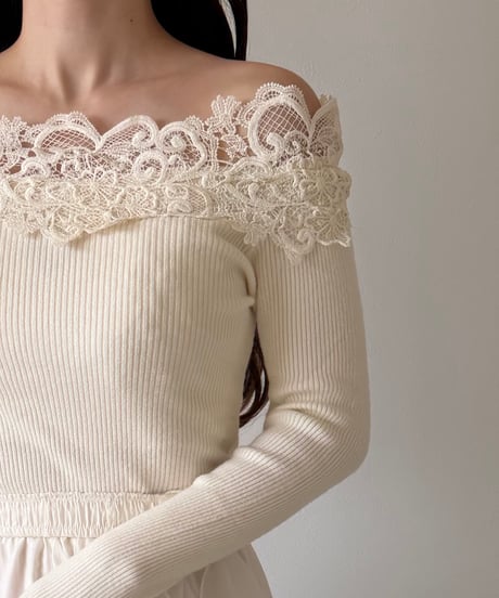 lace off shoulder lib tops