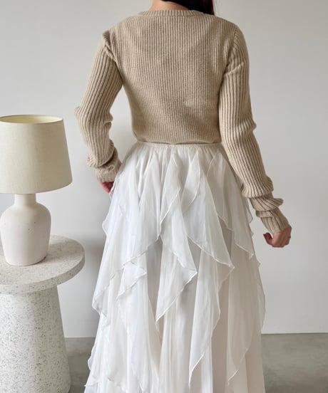 lib bustier design knit