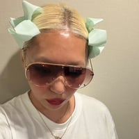 Cutie ribbon hair clip LARGE