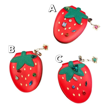 Strawberry card holders