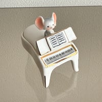 Ceramic mini piano case ①