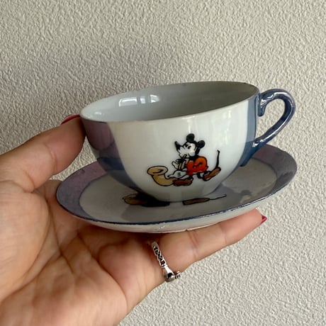 1930's Disney cup and saucer C