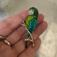 Bird brooch