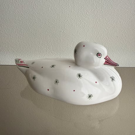England Rye Pottery duck
