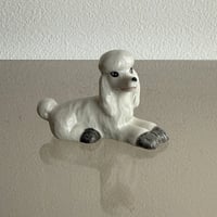 Ceramic mini dog ①