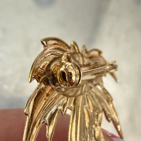 Palm tree brooch