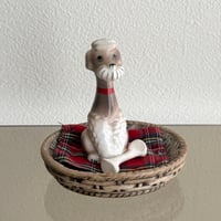 Ceramic poodle set