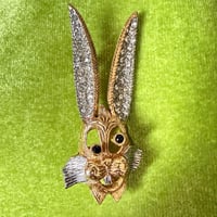 Rabbit brooch