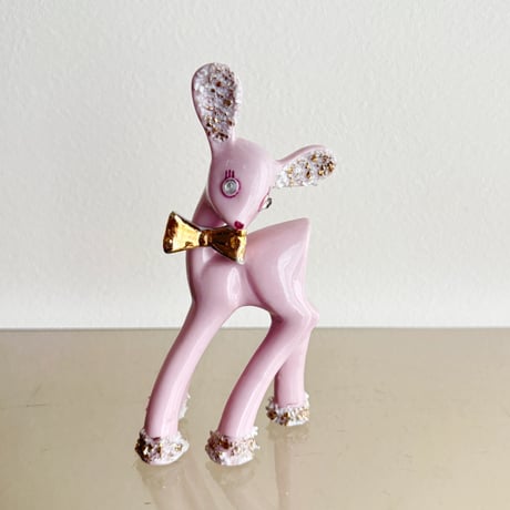 Ceramic pink bambi
