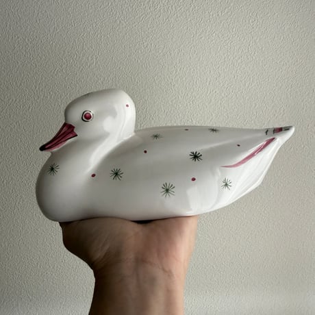England Rye Pottery duck