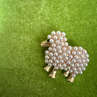 Sheep brooch