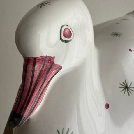England Rye Pottery duck