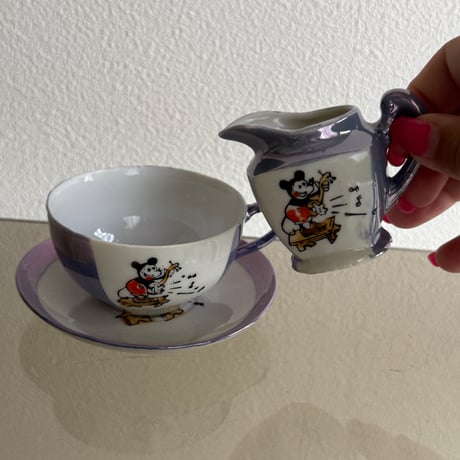 1930's Disney Mickey milk pitcher