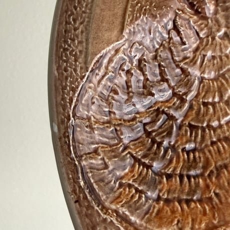 1960's France Sarreguemines oyster plate