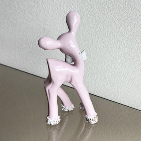 Ceramic pink bambi
