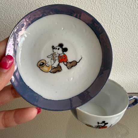 1930's Disney cup and saucer C