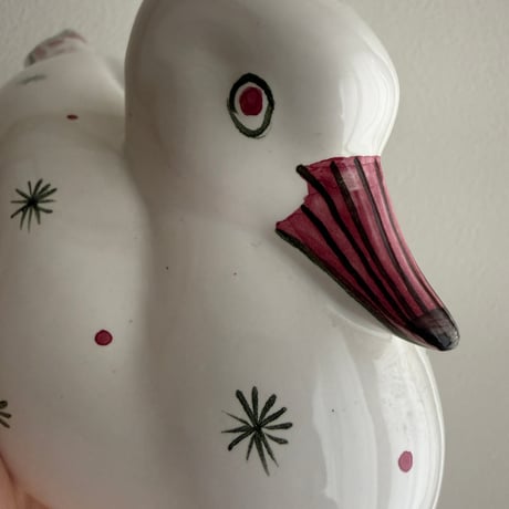 England Rye Pottery duck