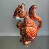 Portugal Bordallo Pinheiro ceramic Squirrel pitcher