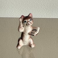 Ceramic mini cat ②