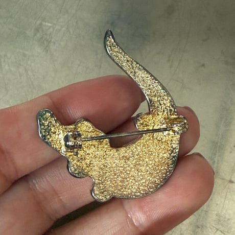 Crocodile brooch