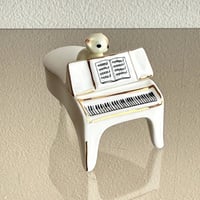 Ceramic mini piano case ②