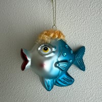 Fish glass ornament