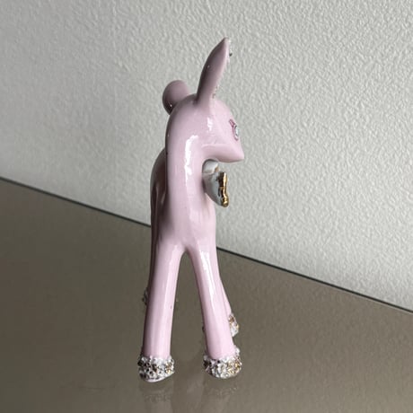 Ceramic pink bambi