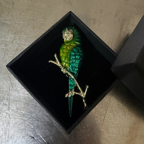 Bird brooch