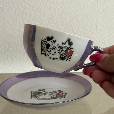 1930's Disney cup and saucer A
