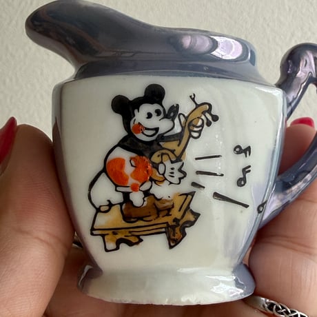 1930's Disney Mickey milk pitcher