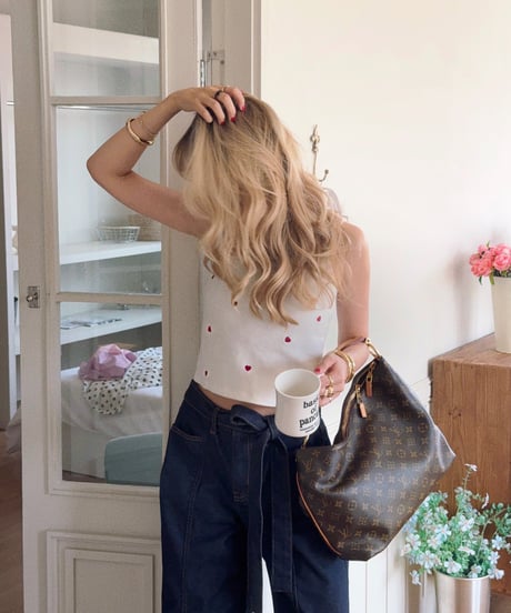 heart basic cup tank (2color)