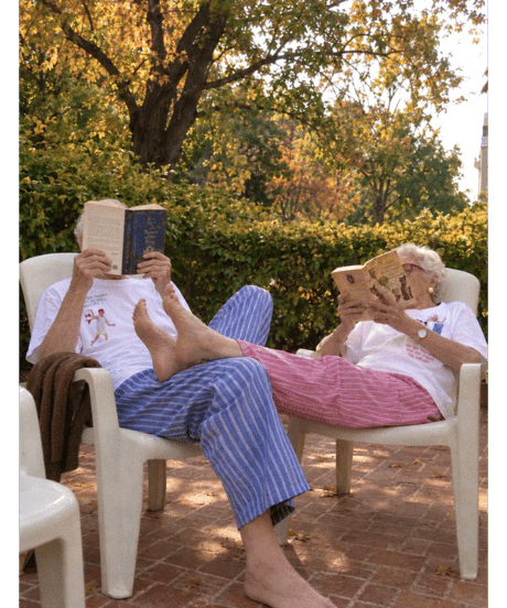 george＆barbara pair tee /  A type