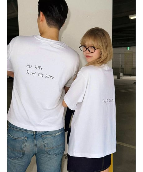 george＆barbara pair tee /  B type