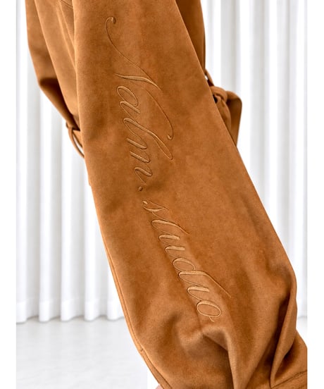 Ribbon Warm Suede Jacket