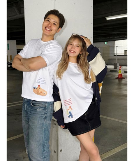george＆barbara pair tee /  B type