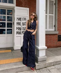 summer denim on denim set