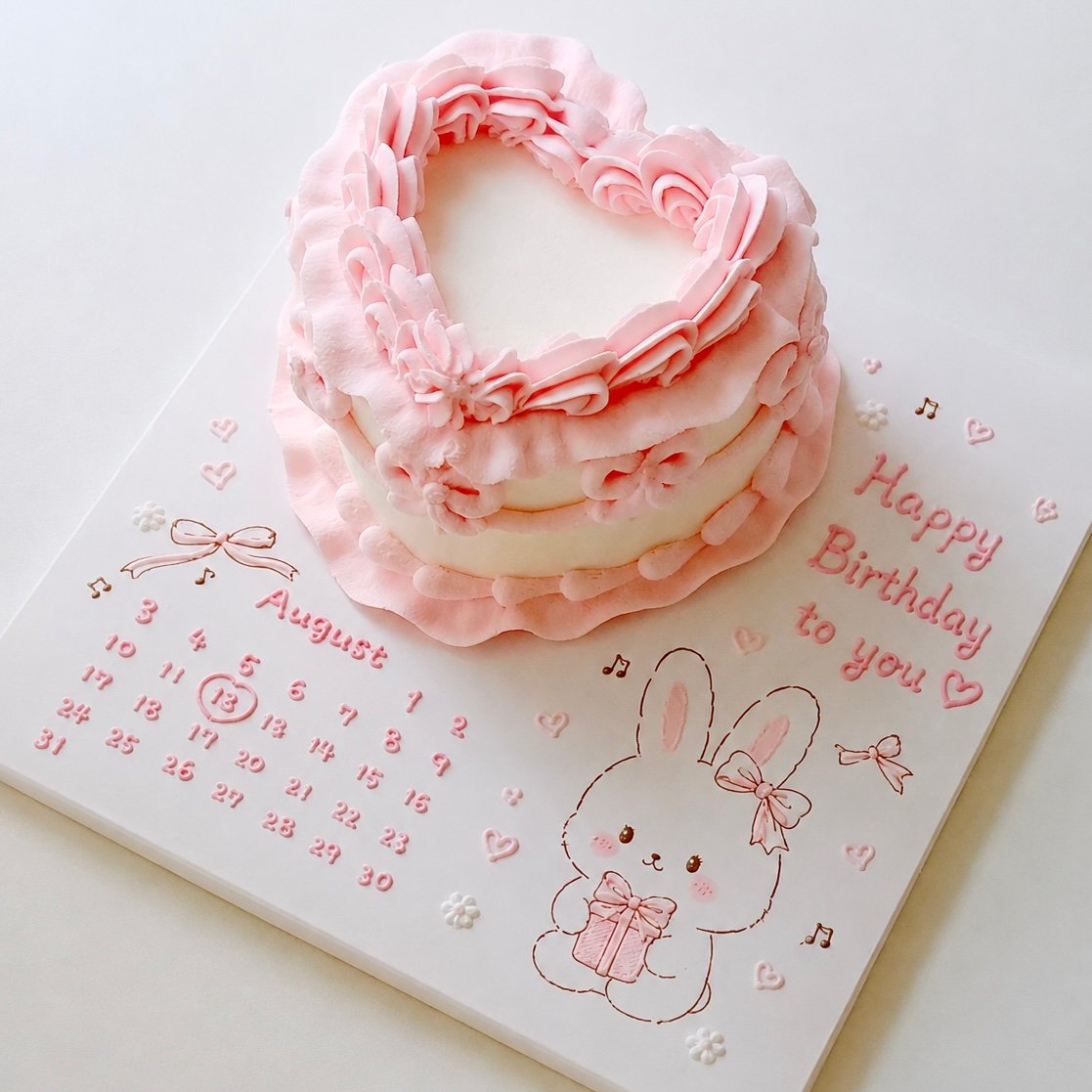 オーダー受付終了♡♡オーダー受付 先着6名様♡♡ホールケーキ＆プチケーキ No.26(メッセージプレートミニケーキ)【必ず同時にセミオーダー予約