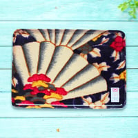 トレー(L) 折敷 30×21cm 【伊勢崎銘仙】扇グラフィック
