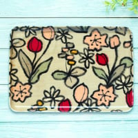 トレー(M)お盆 23×16cm【伊勢崎銘仙】銘仙チューリップ