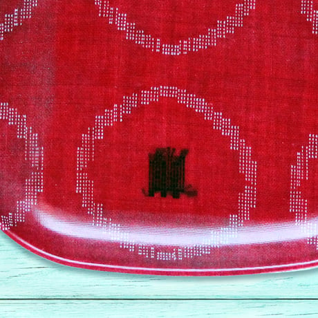 オーバル小皿 16×12cm【紬】実りの円