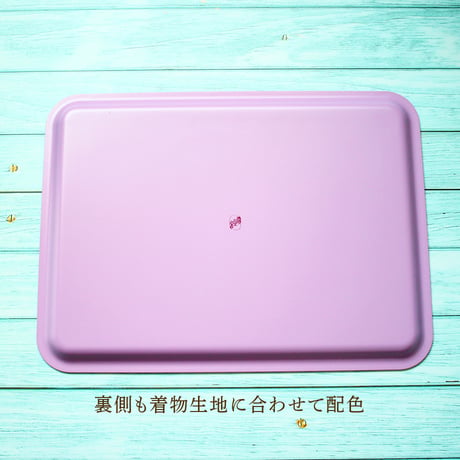 トレー(LL) 折敷 38×28cm【伊勢崎銘仙】ドット・ウェーブ