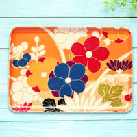 トレー(M)お盆 23×16cm【振袖】彩り華文